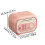Electronic Money Box with Fingerprint Password Saving Box-Pink 4