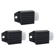 3X Regulador Retificador 12V 4 Pinos para 50Cc 90Cc 110Cc 125Cc Pit Quad Dirt Bike ATV Buggy