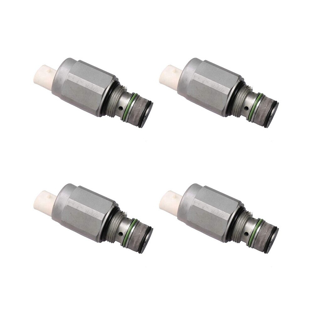 4X Re183407 Hydraulic Solenoid Valve For 7130 7185J 7195J 7200R 7205J 7210J 7210R Silver 6134220670560