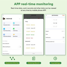 WiFi Domestico Timer di Irrigazione Solare Controllo Intelligente APP Sistema di Irrigazione Automatico Timer per L'Acqua Esterno Strumento da