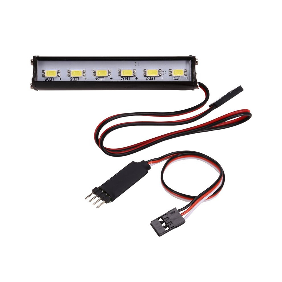 Rc Car Roof Led Bar 70Mm Search For 1/10 Trxxas Trx4 Trx6 G63 Axial Scx10 D90 Crawler Light 6132206271916