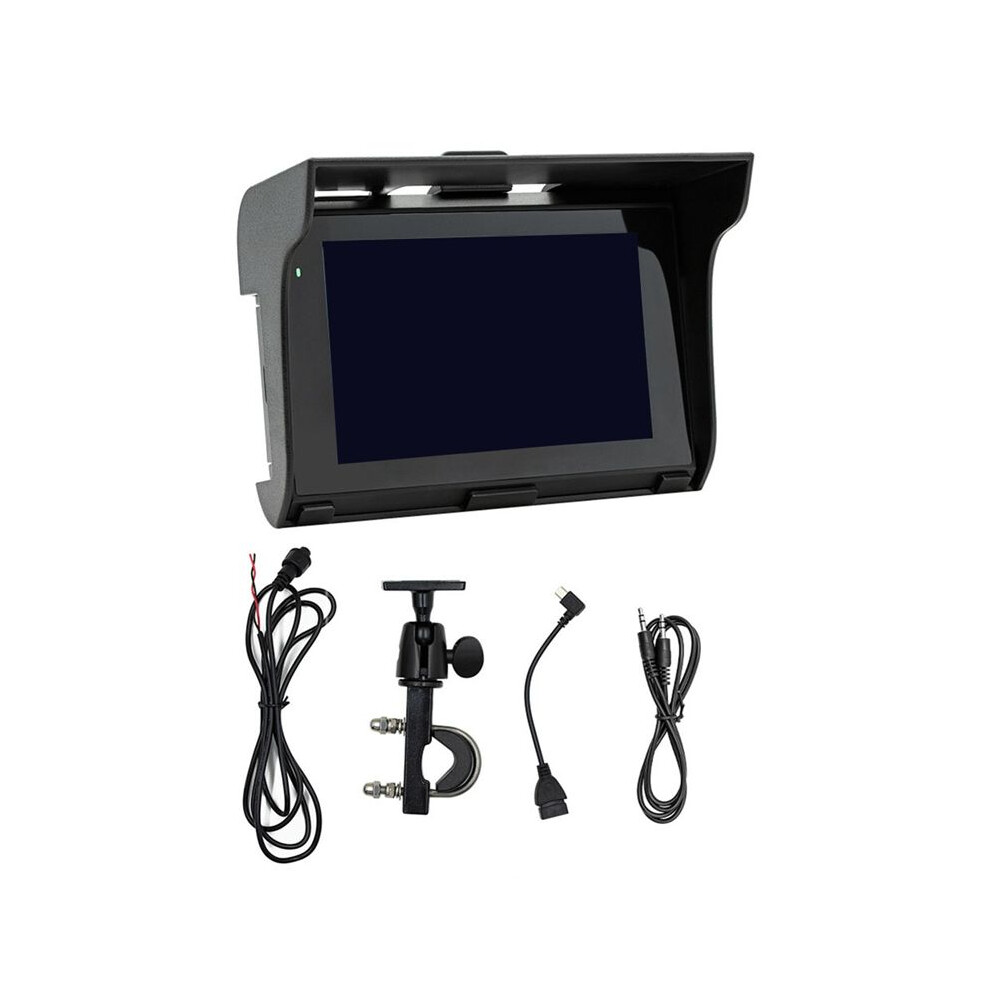 5Inch Mp5 Player Portabe Motorcycle Gps Navigator Wireless Carplay Ip65 Waterproof Multimedia Player Carplay 6132050814178