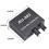 3X AU-202 2 Input 2 Output Stereo Mixer Audio Distributor for Headphone External Power AMP Volume Alone Control 6