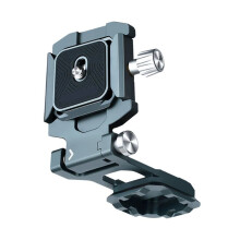 Foldable L-Bracket QR Plate with Dovetail Base for Vertical/Horizontal Shooting, Tripod/DSLR Cameras