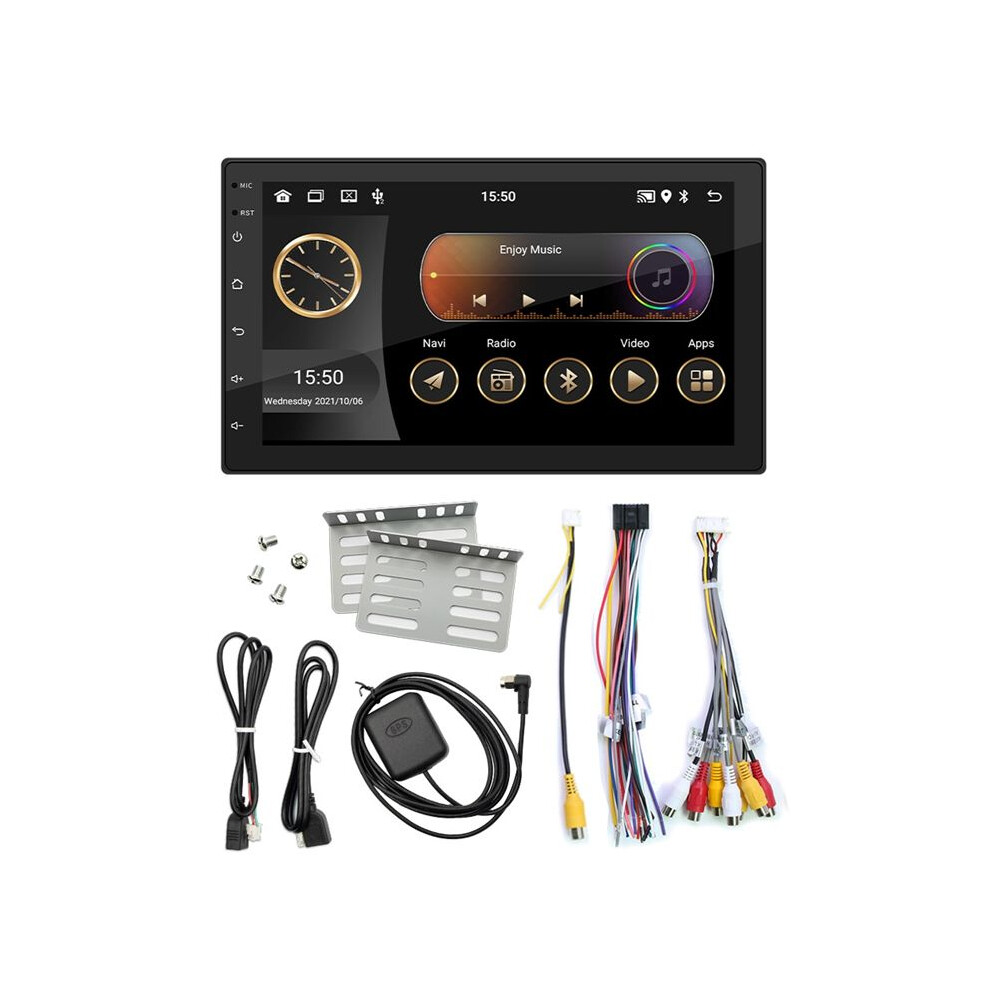 7 Inch 2+32G Car Touchscreen Radio Ips Android Auto Carplay Universal Stereo Multimedia Player Wireless,,Gps 6132206206949