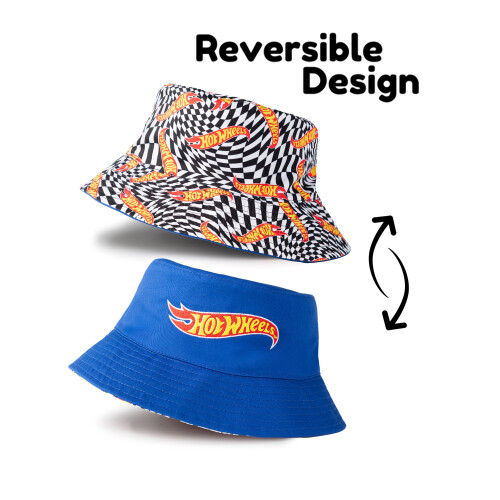 Hot Wheels Hot Wheels Bucket Hat (Boys Multicoloured) 1