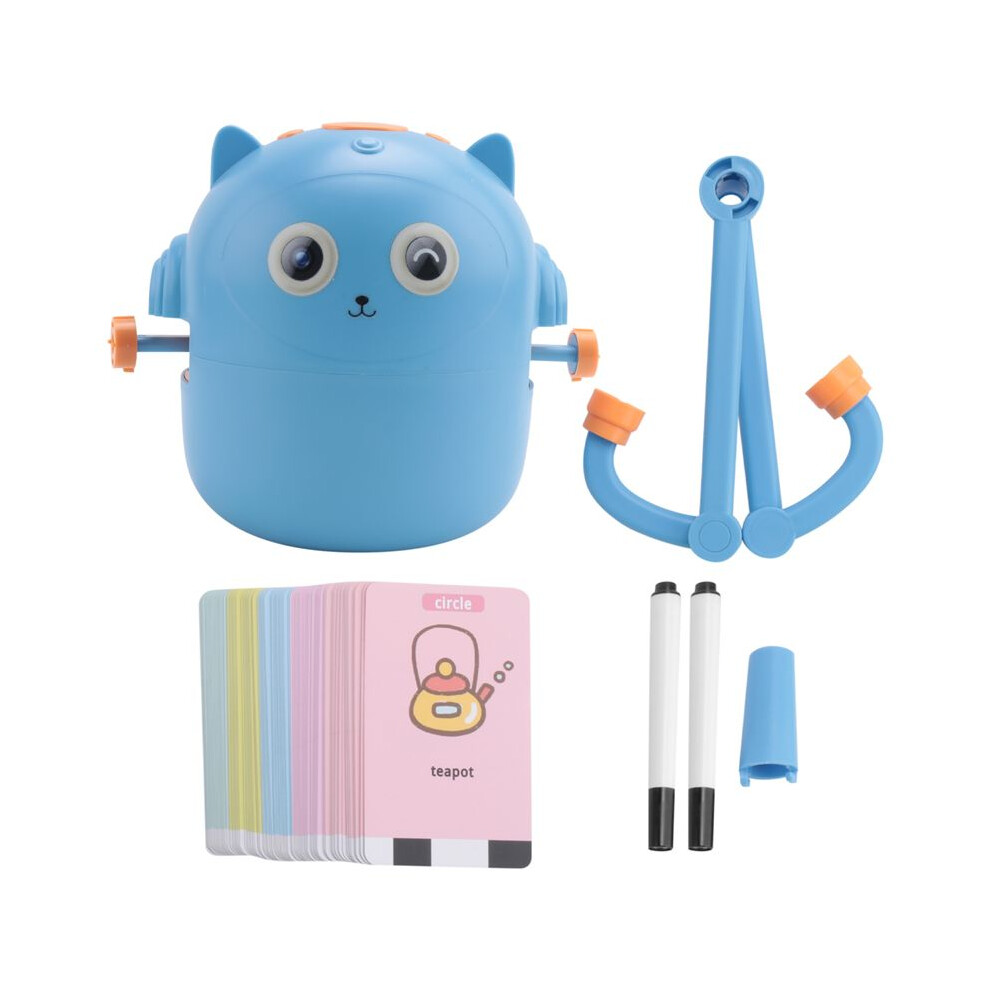 New Children's Interactive Education Painting Robot -Montessori Learning Toys, With 100 Words Cards, Voice Interaction 4711474087218