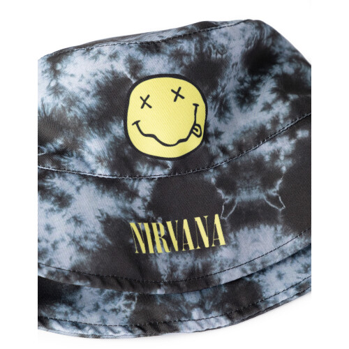 Nirvana Bucket Hat (Unisex Kids Black) 2