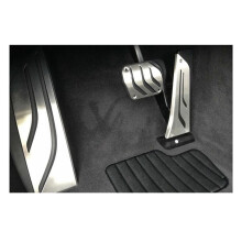 Gas Brake Foot Pedal Cover Kit RHD for 1 2 3 4 5 7 Series X3 X4 X5 X6 F30 F10 E39 E90 E60 Car Foot Rest Pedal