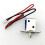2X Electronic Bolt Lock Compact Solenoid Electromagnet Door Lock Concealed Installation for Secure Access DC12V-0.54A 3