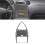 FöR  Celica 2000-2005 Soft Kolfiber Center Console FöRvaringsbox Panel Cover Trim Sticker Accessories 7