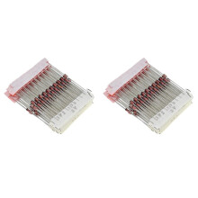 500 Peças 1 W Kit Variado de Diodo Zener 3 V-33 V, Conjunto Variado de 25 Valores, Kit de Componentes Eletrônicos Diy 1N47
