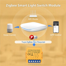 2X Tuya Zigbee  Dimmers  Module 1CH Control LED Lights Dimbar  Steglös Dimmer+Röststyrning