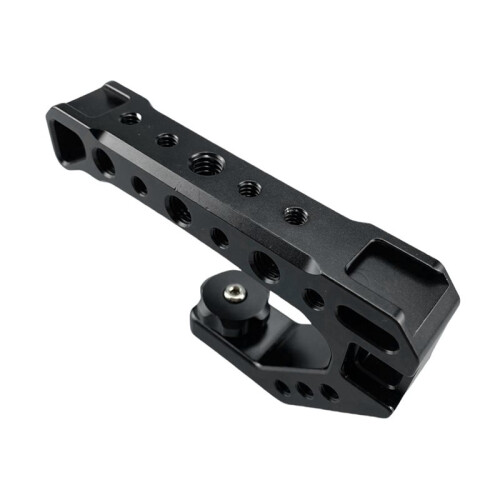 2X DSLR Camera Top Handle Mirrorless Camera Handle Cold Shoe Adapter Bracket Multifunctional Expansion Handle 2