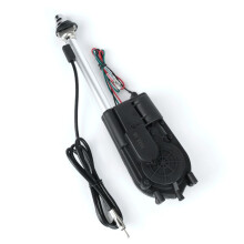 Universal Automatic Telescopic Antenna Exterior Vehicle Aerials Electric Power 12V for Car SUV AM FM Radio