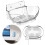 2X Wall Mount Shelf Stand for  Nest Audio All Mount Holder Tablet Stand Space-Saving Solution for  Home 6
