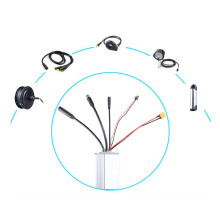 2X Electric Bikes Sine Wave Controller 48V 500W 18A Brushless Motor Controller for Bafang Protocol Instrument