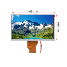 2st 7-Inch TTL 50Pin 7DD1+1 20000938-30 Geschikt voor AT070TN90 AT070TN92 VX LCD-Scherm (Dikte 5,5 mm LCD)
