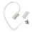 2X White Door Window Contacts Magnetic Reed  Sensor 3