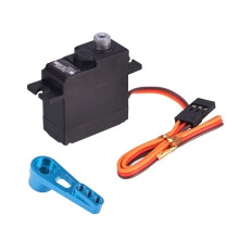 18G 3.5KG Metal Gear Digital Servo et Servo Arm PDI-1181MG pour  144001 144007 124007 124019 RC Car Upgrade Parts