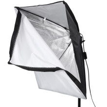 2Pcs 50 x 70cm Photo Video Studio Continuous Lighting Softbox E27 Holder Soft Box