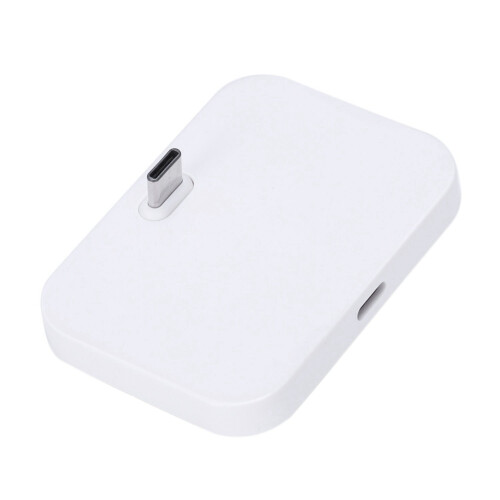 2X Mobile Phone Desktop Type-C Charger Stand Holder Cellphone USB-C Charging Docking Station Silver 1