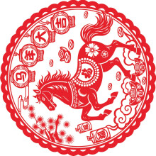 20Pcs 2026 Year of Horse Window Sticker-Good luck in the Yea
