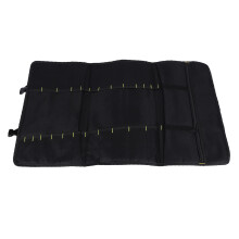 Étui à outils en Oxford robuste à enrouler, 78x45 cm, avec plusieurs poches, rouge
