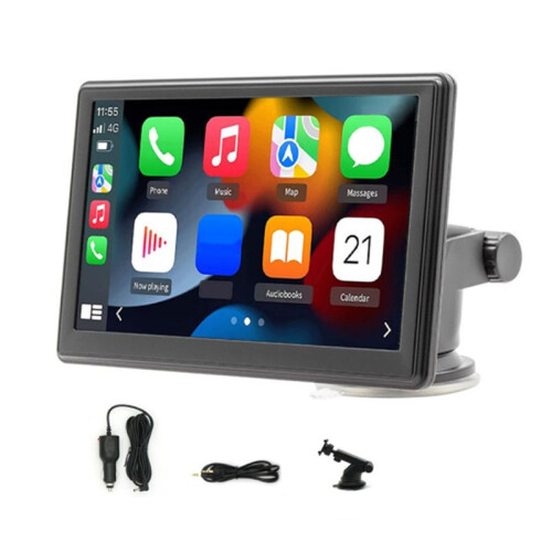 7 Inch Wireless Carplay Android Auto Player Car GPS Navigation Mobile Phone Interconnection Multimedia  Car MP5