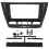 Adaptador de áUdio Do Quadro de DVD Do Carro Kits de Acabamento Do Painel Frontal 9 Polegadas para  SéRie 1 E88 E82 E81 E87 2004-2011 Reprodutor de 3