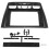 Adaptador de áUdio Do Quadro de DVD Do Carro Kits de Acabamento Do Painel Frontal 9 Polegadas para  SéRie 1 E88 E82 E81 E87 2004-2011 Reprodutor de 5