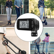 2X 24V/36V/48V/60V S886 Ebike LCD Display Panel Thumb Throttle 5PIN 6PIN for Electric Bicycles E-Scooter(5PIN)