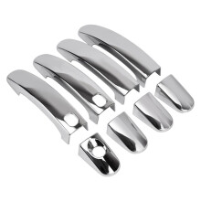 For Focus Mk2 Mk3 Escape C-Max S-Max Mondeo Mk4 Chrome Door Handle Cover Trim Overlay Keyless Entry