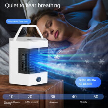 Air Conditioning Fan Desktop Cooler Fan USB Portable Spray Humidifier Water Cooling Fan for Bedroom and Desktop
