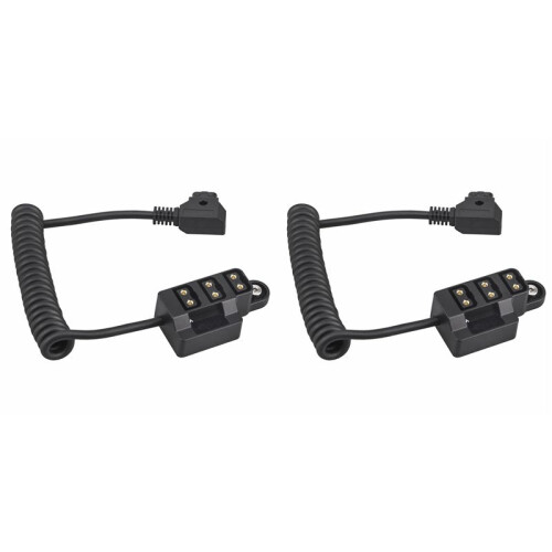 2X New Dummy Battery D-Tap Splitter Cable One-Point Three-Point Power Cable Type B V Port for V-Type