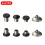 16-PACK Metal Magnetic Thumbsticks Analog Joysticks för PS4/ ONE/ Series X/S Controller Silver 3