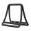 2X Adjustable Vertical Laptop Stand - Notebook & Tablet Holder Vertical Storage Rack Black 2