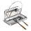 Rustproof Stainless Steel Pot Lid Storage Rack-1-tier 1 1