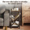 Homcom HOMCOM Narrow Side Table, End Table with 3-Tier Storage for Living Room 6