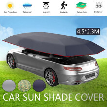 Grauer Auto-Sonnenschutz Langlebige Auto-Windschutzscheibe Sun Auto-Regenschirm-Sonnenschutz-Abdeckung Outdoor-Auto-Fahrzeug-Zelt Anti-UV-Sonne