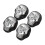 Stainless Steel Chilling Stones Reusable Skull  Ice-Cubes 1