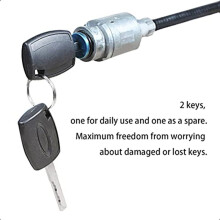 Long Type Rod Bonnet Release Lock Repair Kit Two Keys Set for Focus MK2 2004-2012 1343577 4M5AA16B970BA