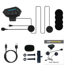 Wireless  Earphones for Helmets Electric Motorcycle Riding Receive Calls BT12 Helmet  Earphones