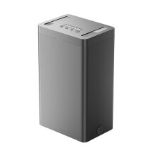 Metalen Slotkast met Tijdslot, Slotkast voor Mobiele Telefoons met Timer, Slotcontainer, Zelfgestuurde Veiligheidskluis met Tijdontgrendeling (Zwart)