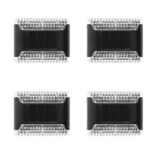 Solar Lights Outdoor Bright Fence Lights Solar Powered Outdoor Waterproof Patio Decor,Solar Deck Lights for Outside A