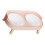 Elevated Cats Hundefutter-Wassernapf-Set mit-Rosa 1