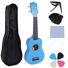 B 21-Inch  Ukulele, Entry-Level for Beginners, Four-String Small Guitar, Children'S Musical Instrument
