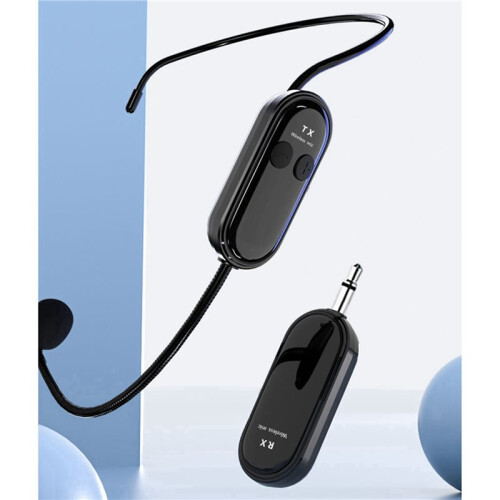 2X 2.4G Wireless Microphone Headset Long Range, Handheld & -Worn Mic, Dual Mode for Teaching,Fitness Instructors 2