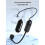 2X 2.4G Wireless Microphone Headset Long Range, Handheld & -Worn Mic, Dual Mode for Teaching,Fitness Instructors 8
