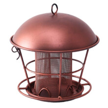 Bird Feeder for Outdoors Hunging, Gifts for Mom Grandma Women, Metal Waterproof Outside Wild Bird Feeders Garden